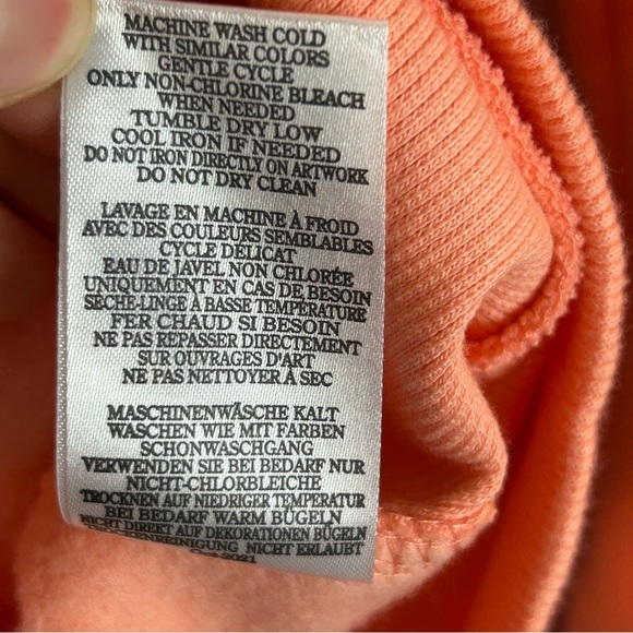 Peloton Peach Long Sleeve Hoodie Size Small - Picture 11 of 12